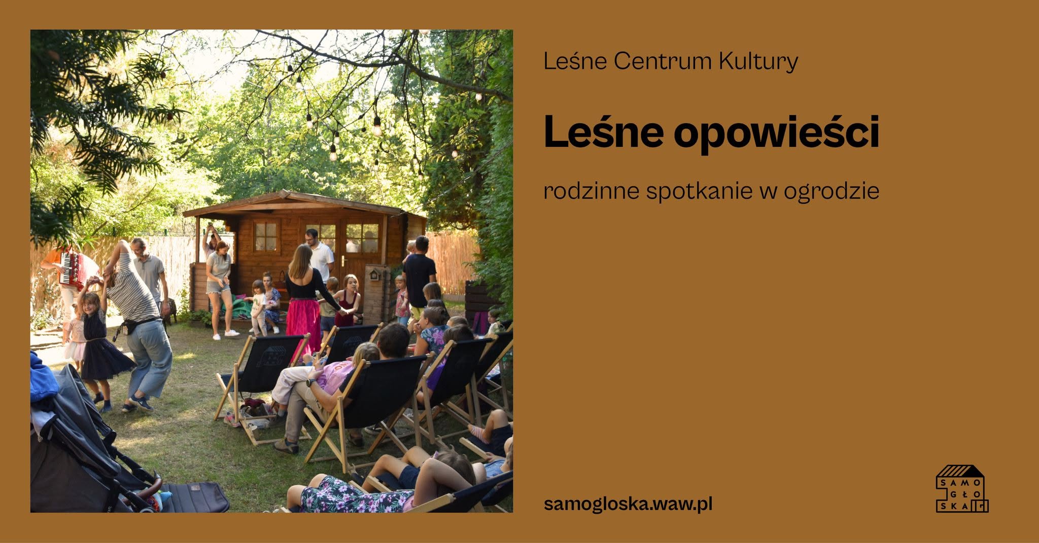 Leśne opowieści - rodzinne spotkanie w ogrodzie